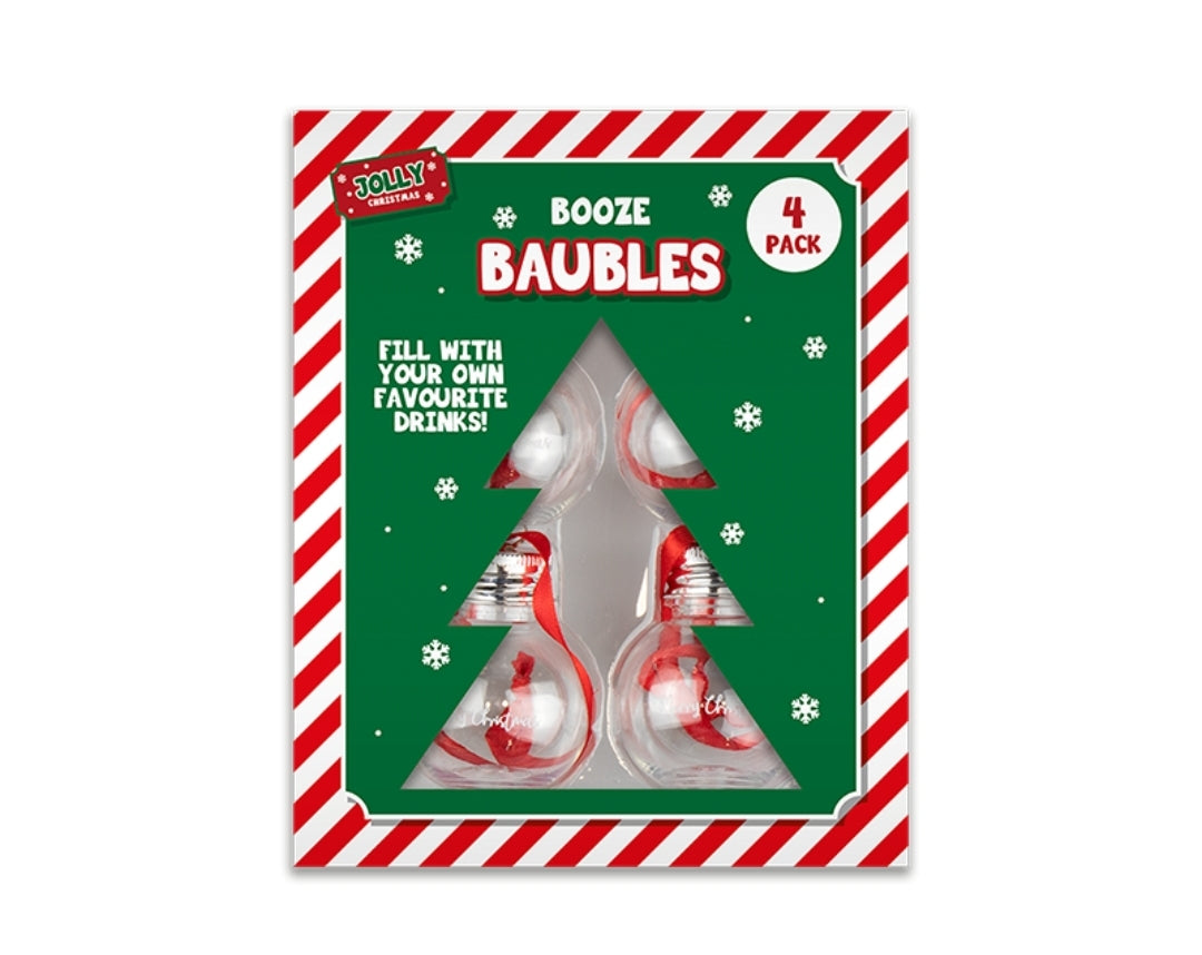 Booze Baubles 4pk