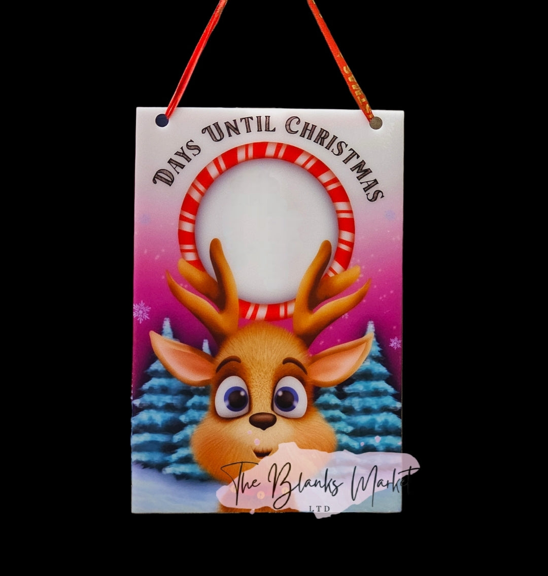 Hanging acrylic sign blank