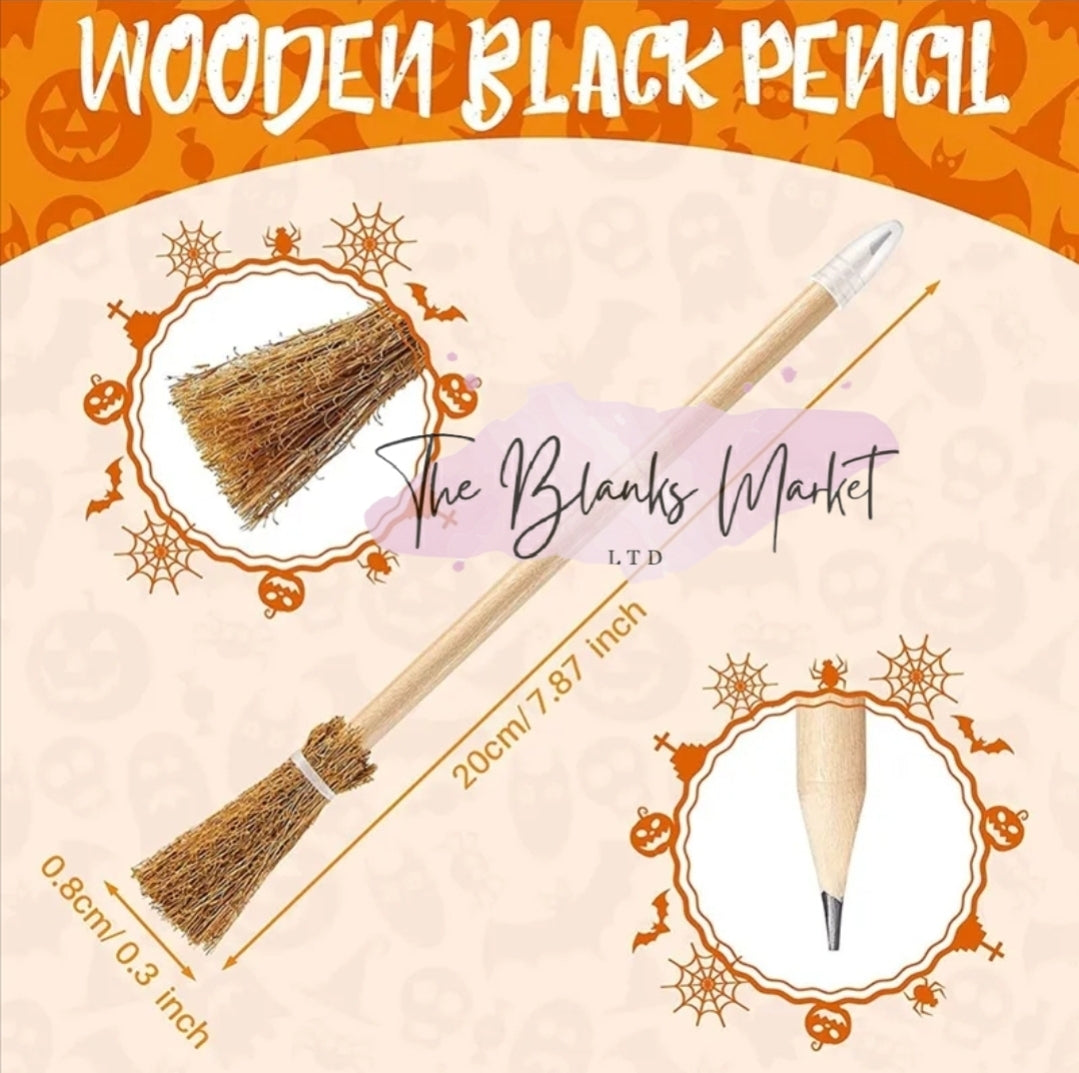 Which broom halloween pencil