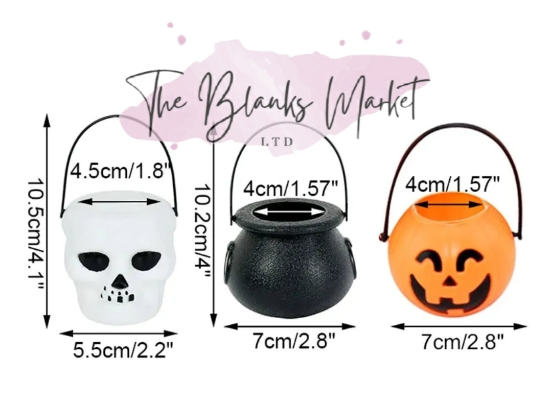 Halloween candy pot