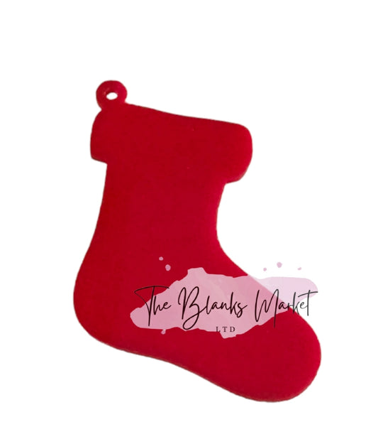 Acrylic hanging stocking
