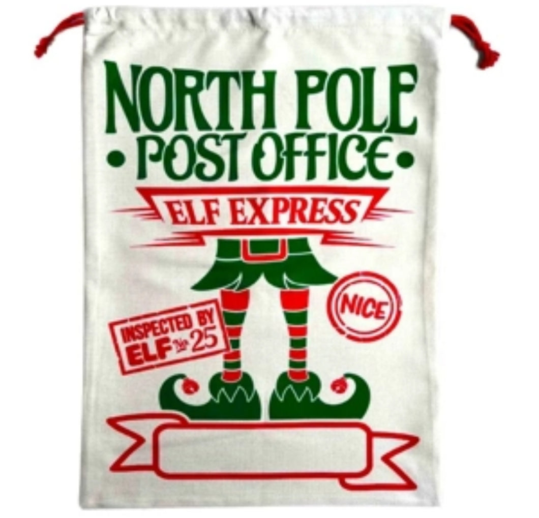 Elf Express Deluxe Christmas Sacks