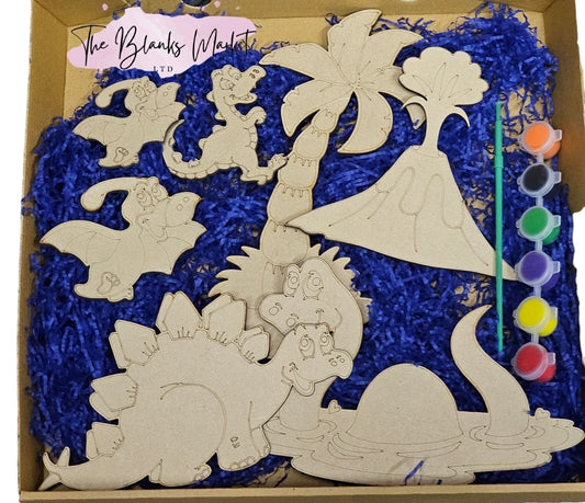 Large Paint Your Own Dinosaur Kit