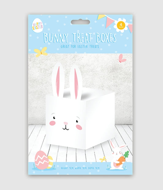 Easter Bunny Paper Box 4 Pack
