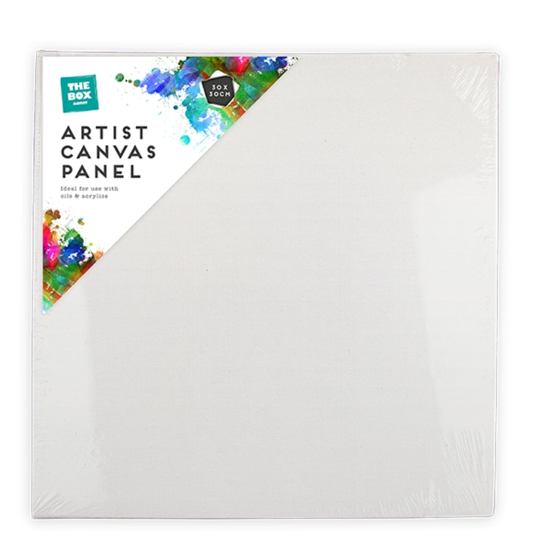 Artist Canvas Panel 30cm x 30cm