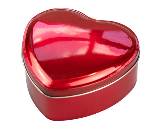 Valentine's Metal Heart Tin