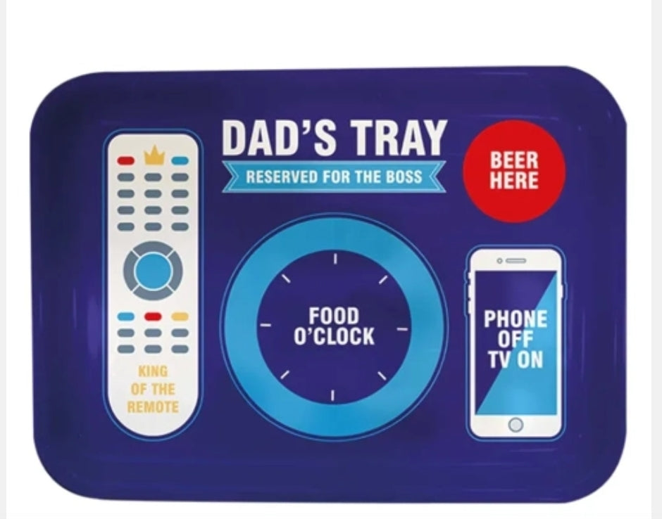 Seconds Father's Day Serving Tray