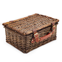 14" Split willow hamper basket