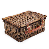 Load image into Gallery viewer, 14&quot; Split willow hamper basket
