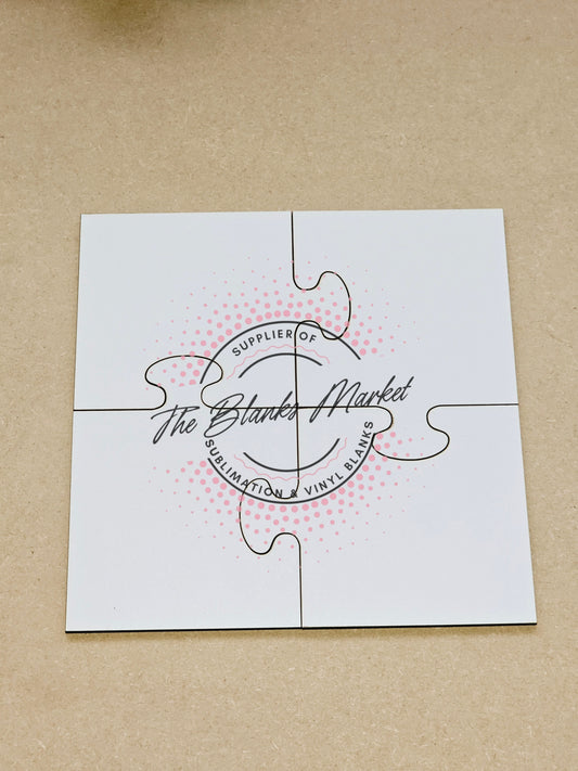 Puzzle coaster