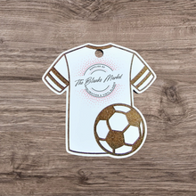 Load image into Gallery viewer, Football keyring
