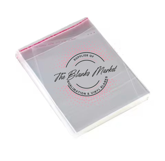 Cellophane cushion bags 10pk