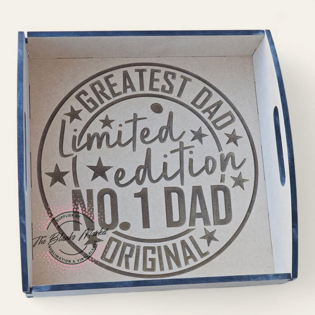 Personalised engraved tray