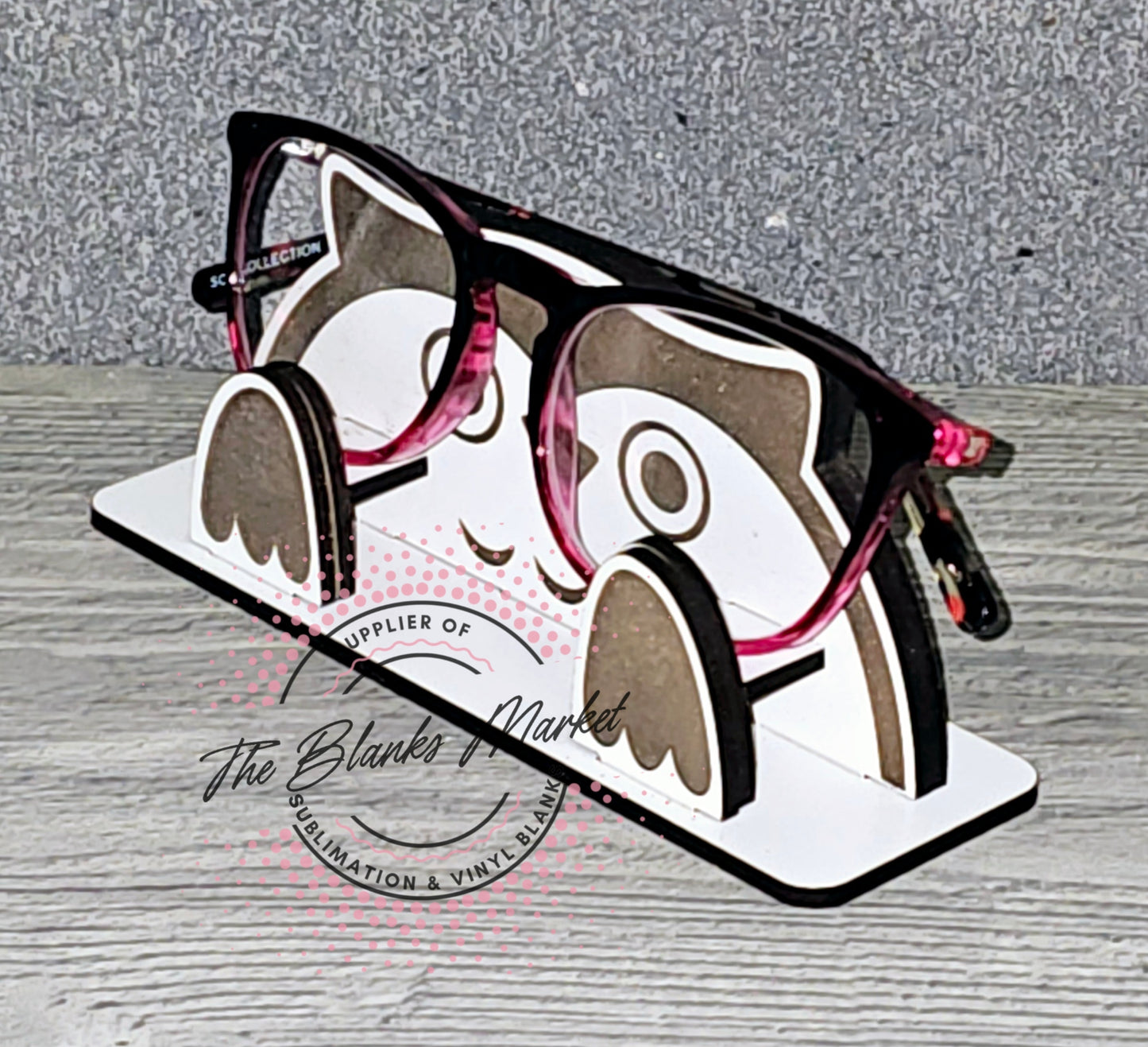 Animal glasses holder