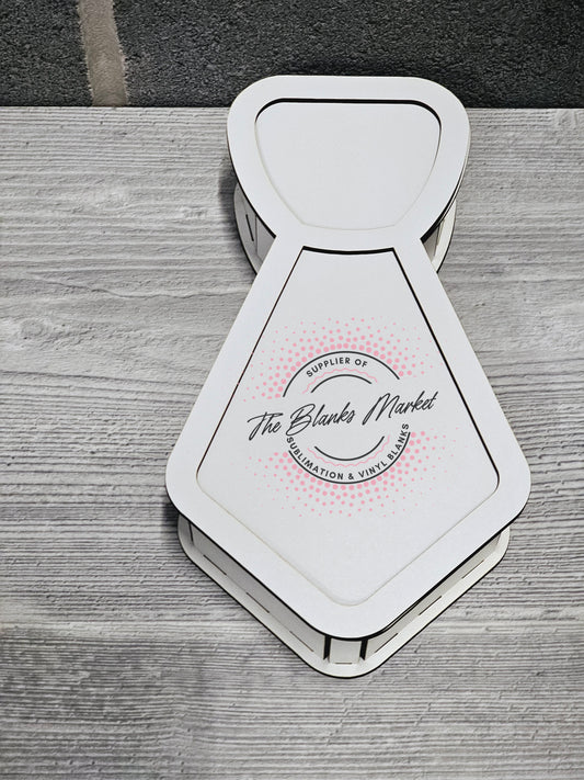 Tie shaped gift box