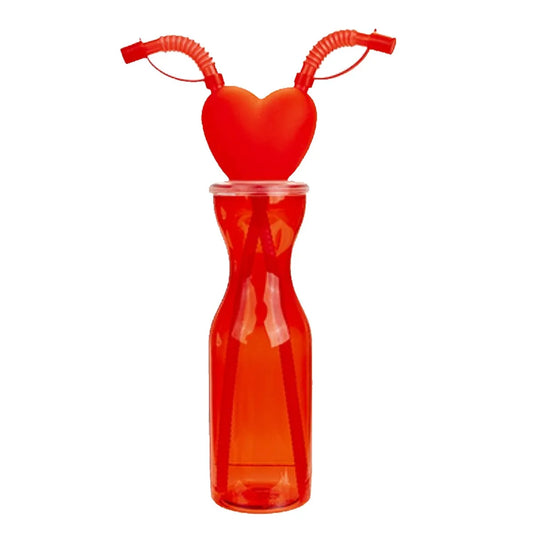 Valentine's Heart Plastic Bottle 500ml