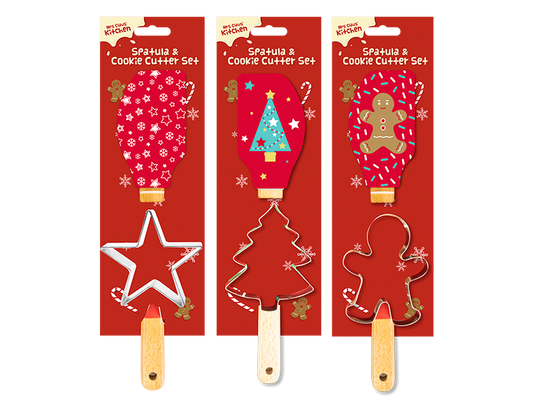 Spatula & Cookie Cutter Set