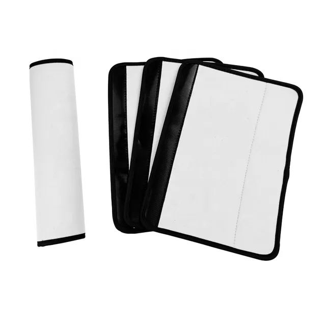 Sublimation neoprene seat belt covers