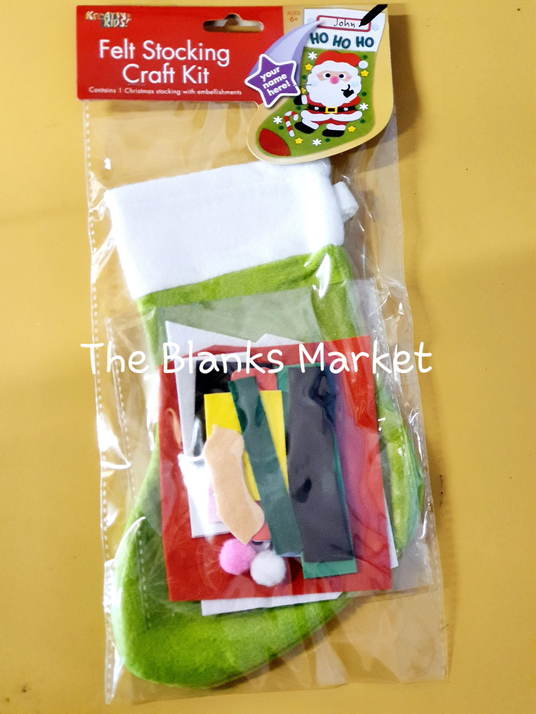 Felt stocking craft kit