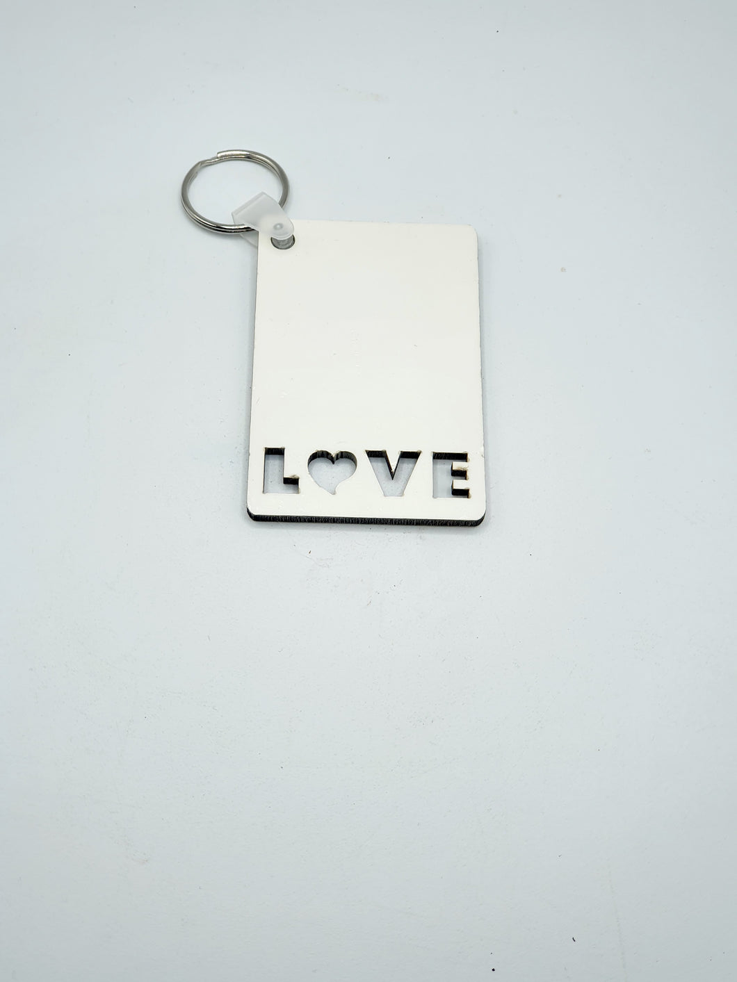 Love mdf sublimation keyring