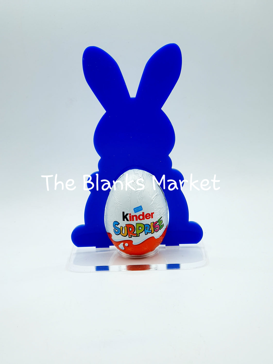 Freestanding Kinder egg holder - Rabbit Body - Acrylic