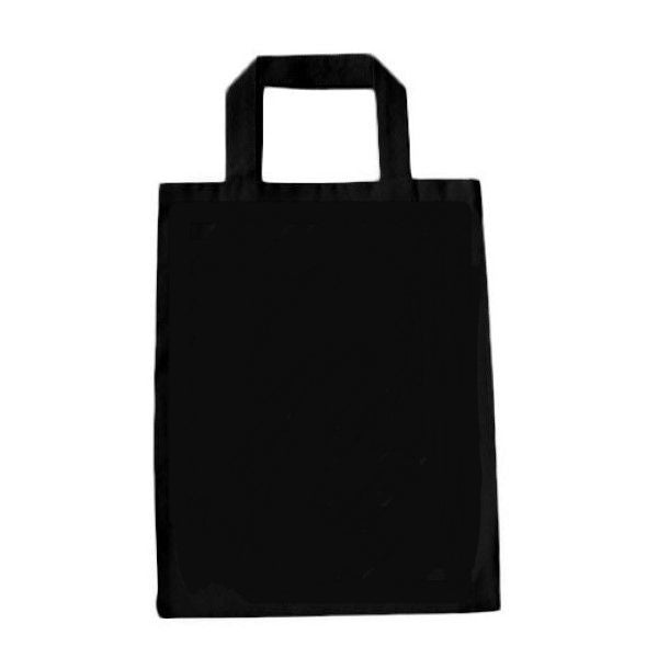 Black Small Cotton tote bag