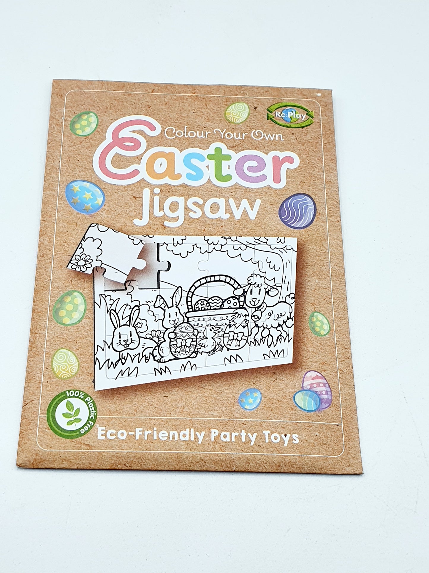 Colour In Easter Jigsaws