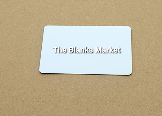 Aluminium business card