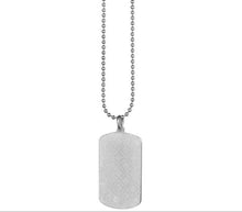 Load image into Gallery viewer, Rectangle Shape Sublimation Blank Metal Dog Tag
