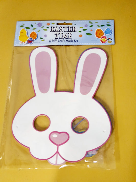 4 x DIY craft mask set