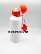 Load image into Gallery viewer, Sublimation aluminium water bottle 600ml
Red lid
