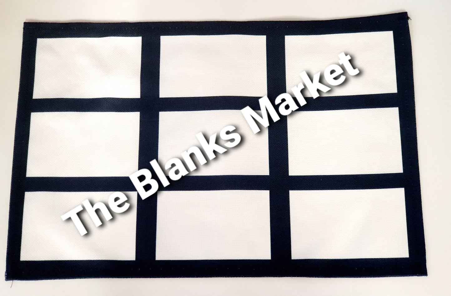 Sublimation linen 9 panel placemats