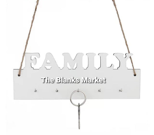 Sublimation mdf key hanger