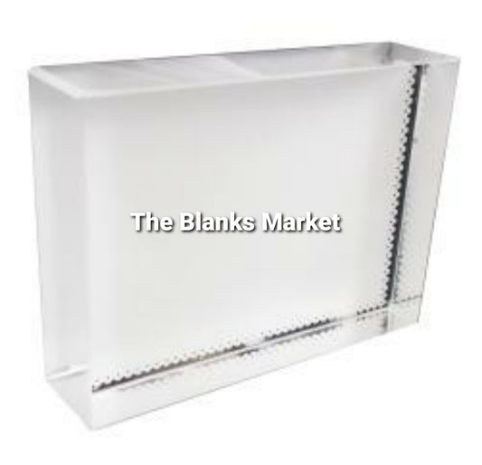 Sublimation Crystal Large Block (15 x 20 x 1.9cm)