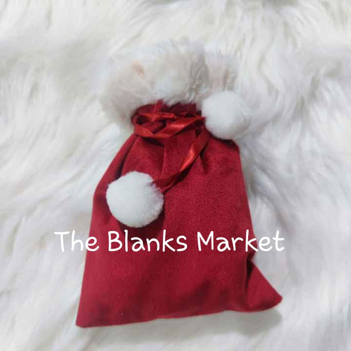 Christmas Gift Velvet Mini Candy Bag