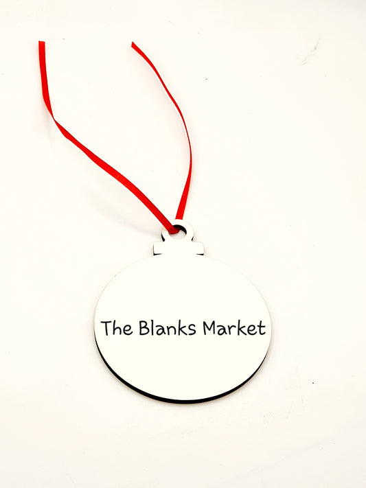 Sublimation Christmas ball ornament