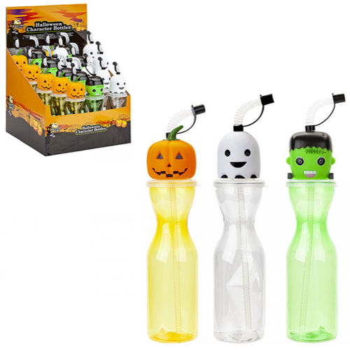 Halloween 500ml character bottles