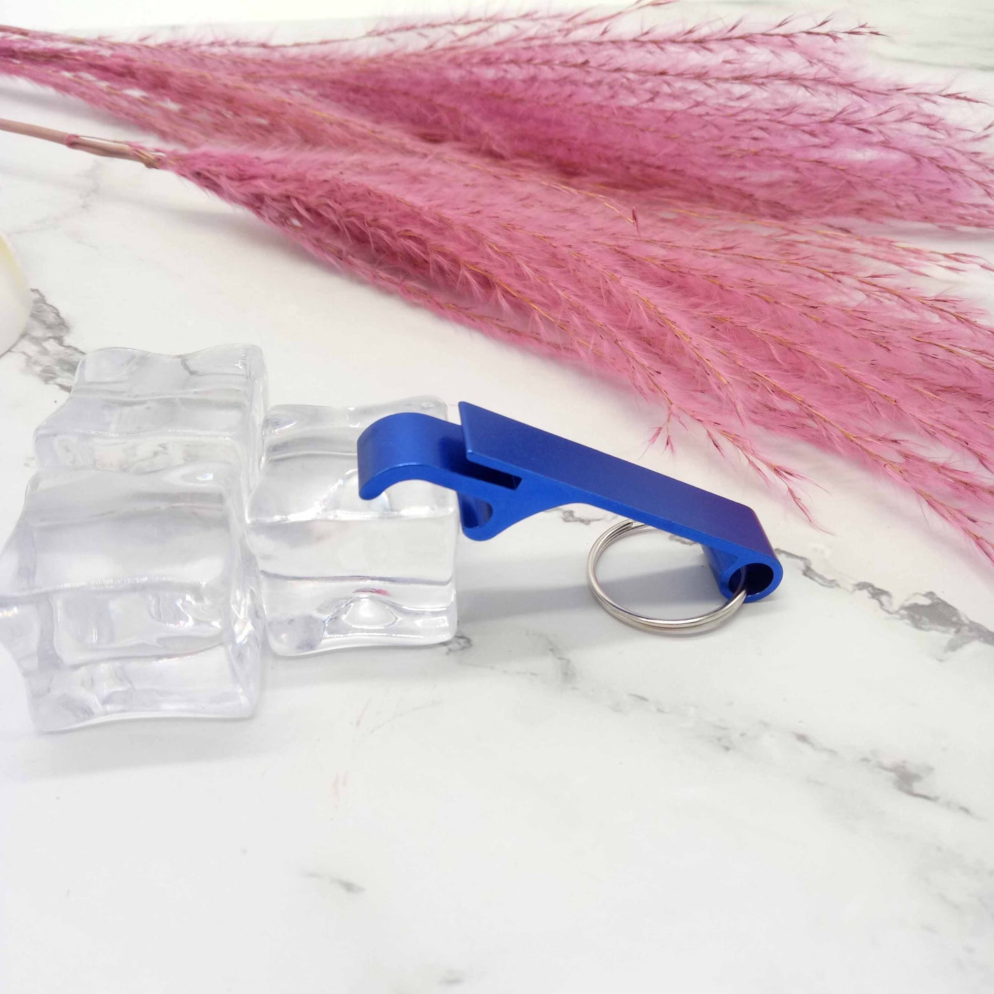 Aluminium keychain beer bottle opener