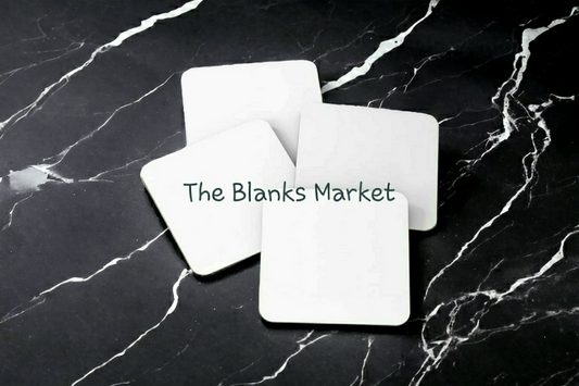 Square sublimation coasters