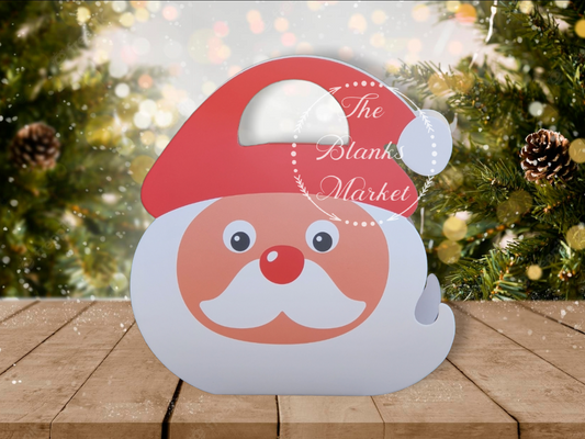 SANTA CHRISTMAS BOX 8X7X19CM