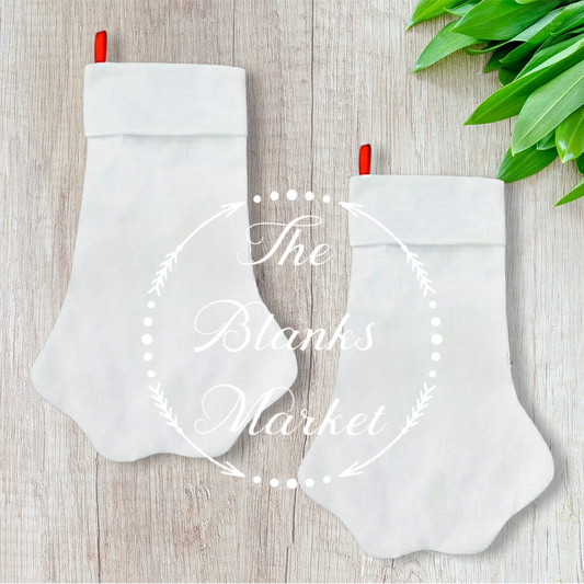 Sublimation paw stocking