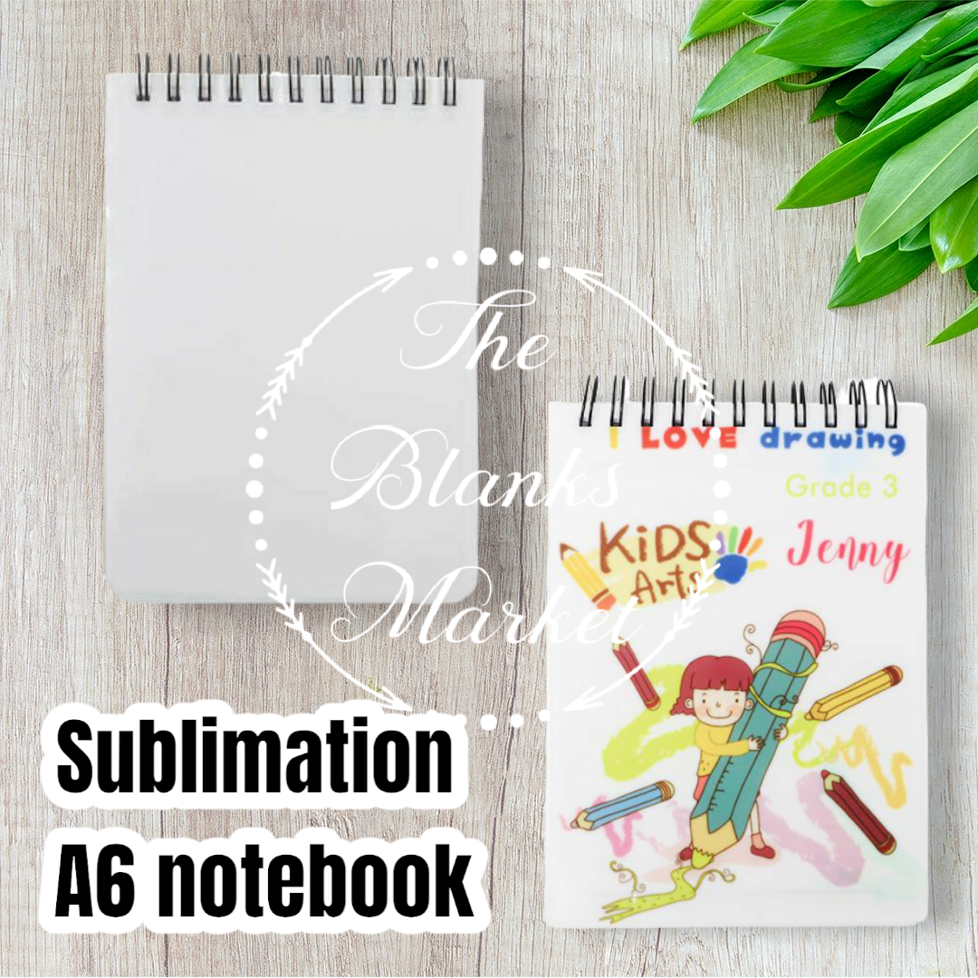 Linen like Notebook A6 for sublimation