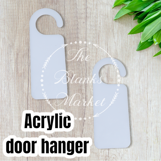 Acrylic Door Hanger