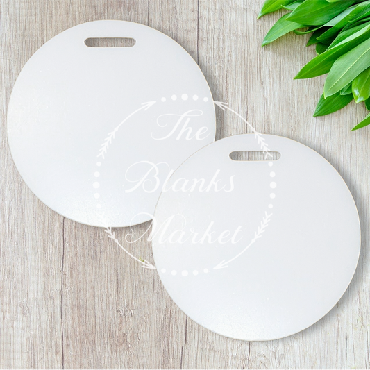 Acrylic White Pram tag