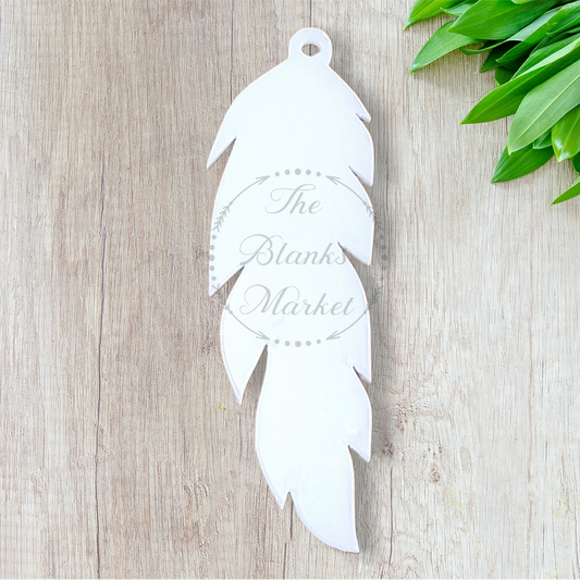 Acrylic feather