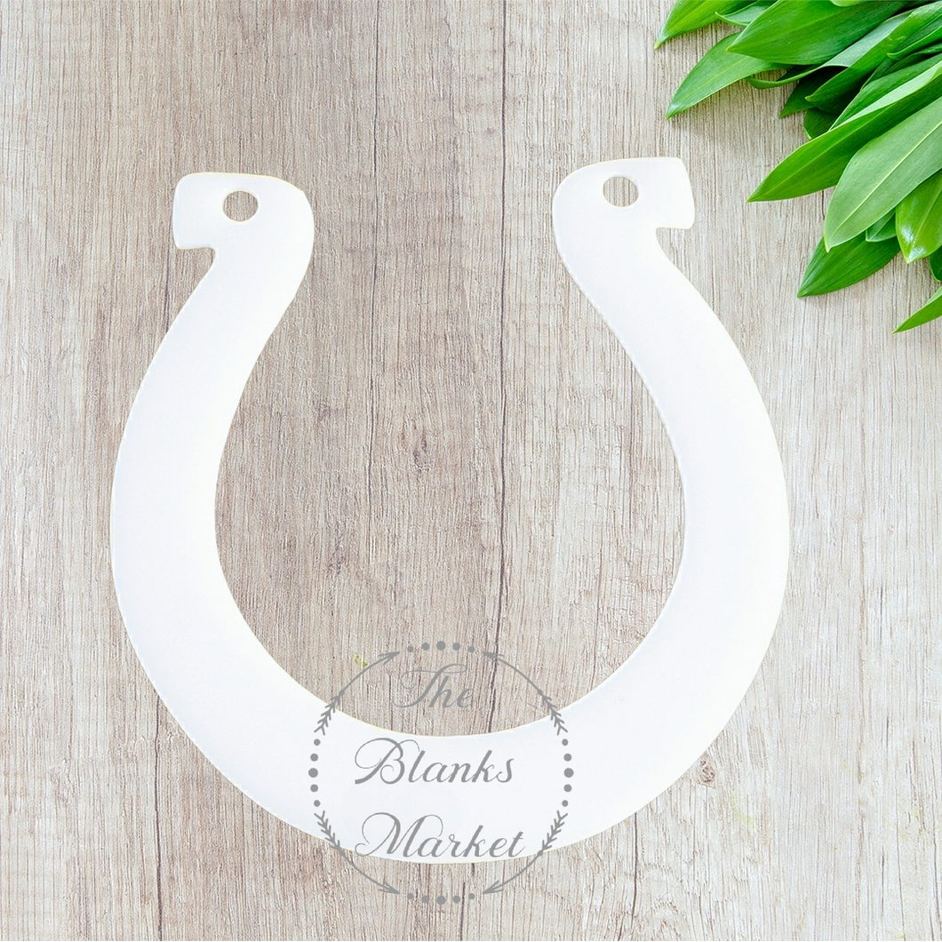 Acrylic hanging horse shoe