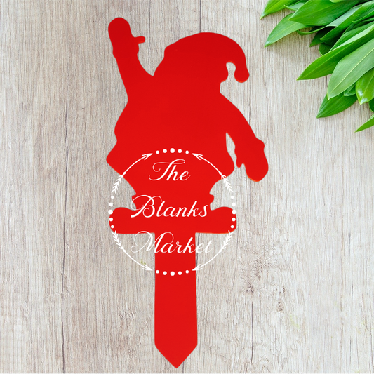 Santa garden sign