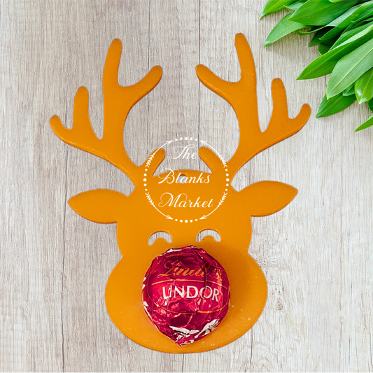 Reindeer chocolate holder