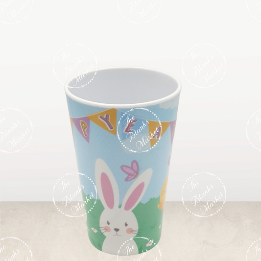 Easter Printed Plastic Tumbler