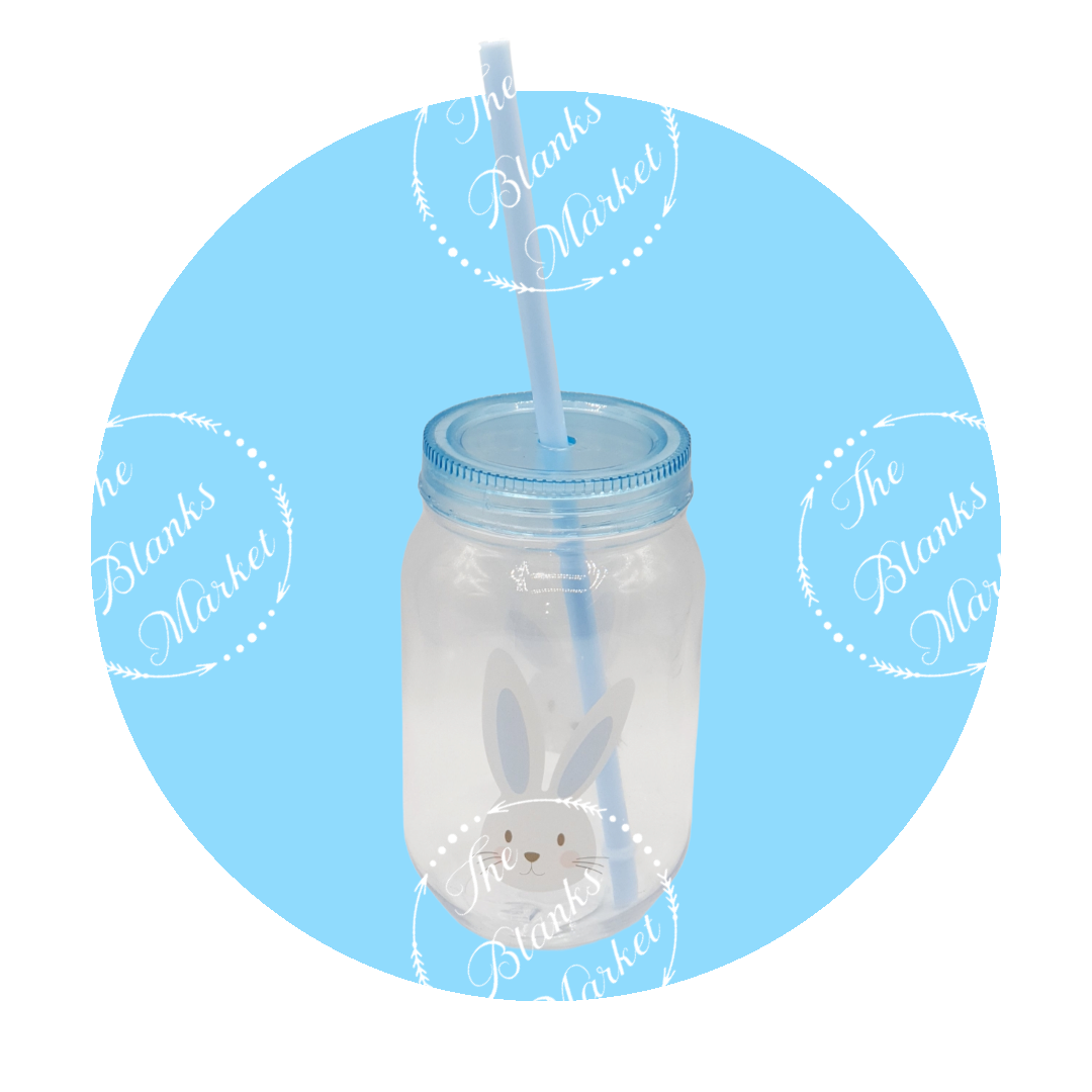 Easter Cup & Straw 500ml